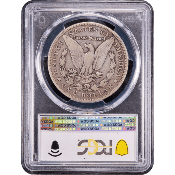 1895-S Morgan Dollar ($1) Reverse Slab Image