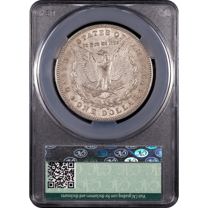 1896-O Morgan Dollar ($1) Reverse Slab Image