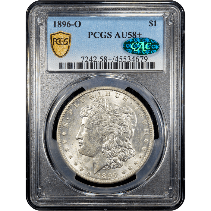 1896-O Morgan Dollar ($1) Obverse Slab Image