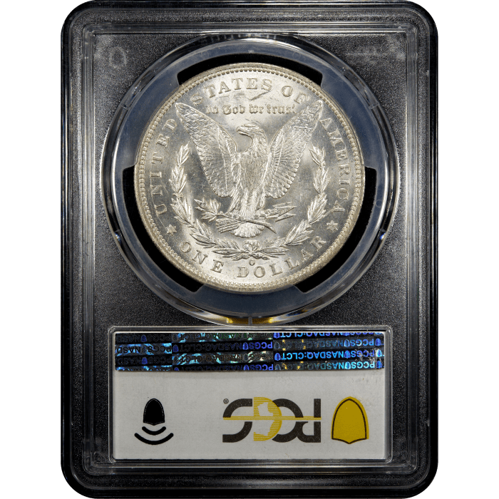 1896-O Morgan Dollar ($1) Reverse Slab Image