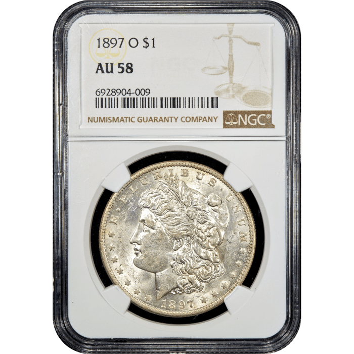 1897-O Morgan Dollar ($1) Obverse Slab Image