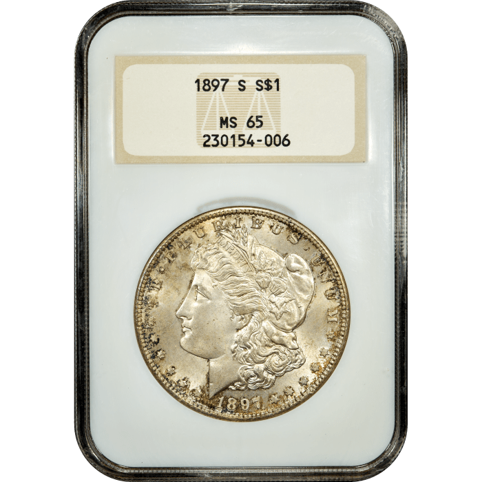 1897-S Morgan Dollar ($1) SLAB Image