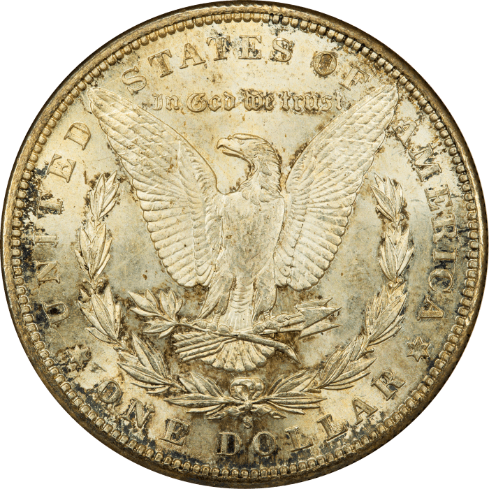 1897-S Morgan Dollar ($1) REVERSE Image