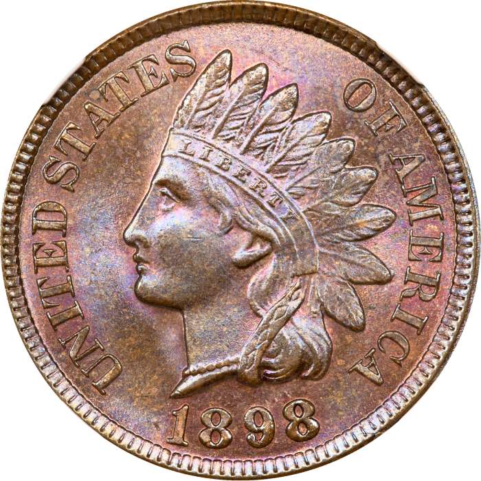 1898 Indian Cent (1c) OBVERSE Image