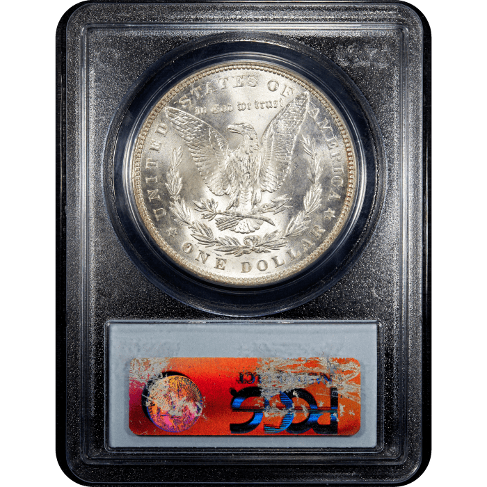 1898 Morgan Dollar ($1) Reverse Slab Image