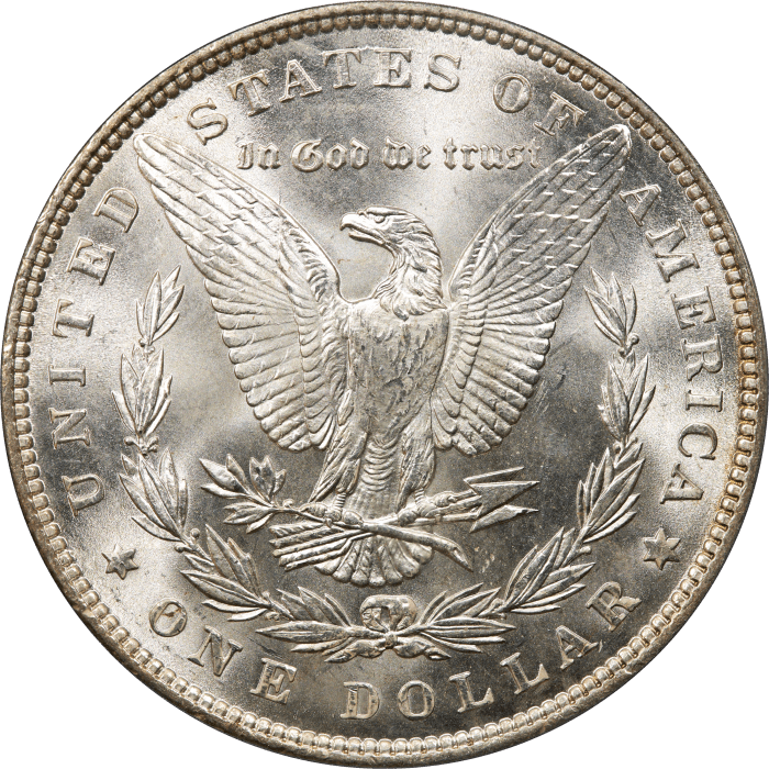 1898 Morgan Dollar ($1) Reverse Image