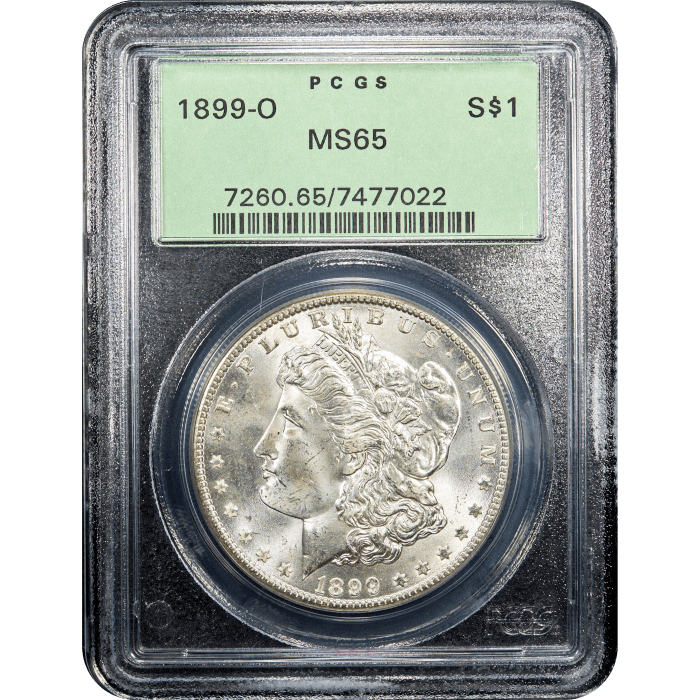 1899-O Morgan Dollar ($1) OGH Obverse Slab Image