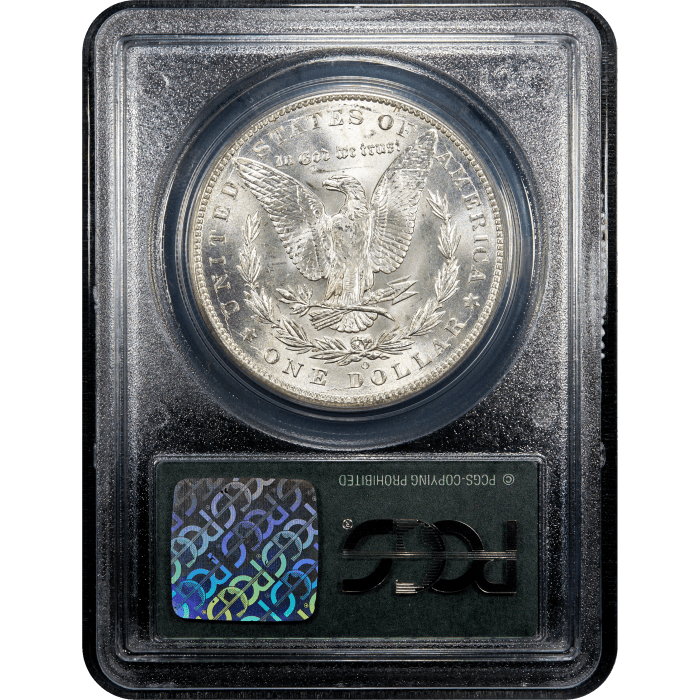 1899-O Morgan Dollar ($1) OGH Reverse Slab Image