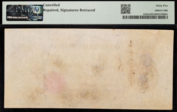1900 $10,000 Gold Certificate Reverse Image
