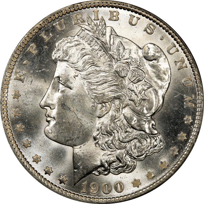 1900-O Morgan Dollar ($1) OGH Obverse Image
