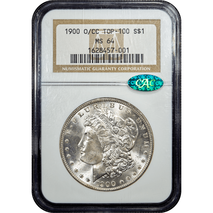 1900-O/CC Morgan Dollar ($1) SLAB Image