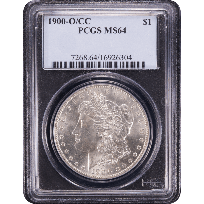 1900-O/CC Morgan Dollar ($1) Obverse Slab Image