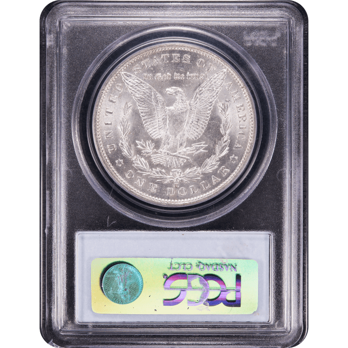 1900-O/CC Morgan Dollar ($1) Reverse Slab Image