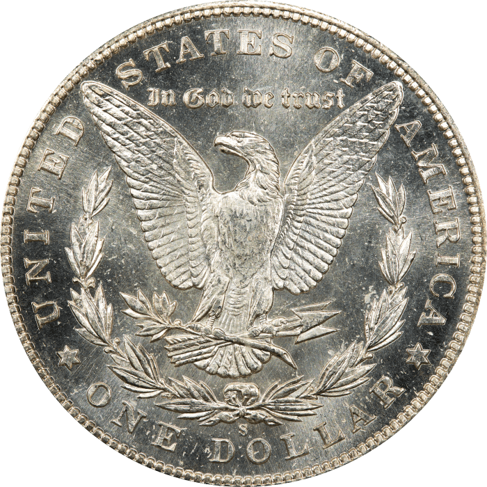 1900-S Morgan Dollar ($1) REVERSE Image