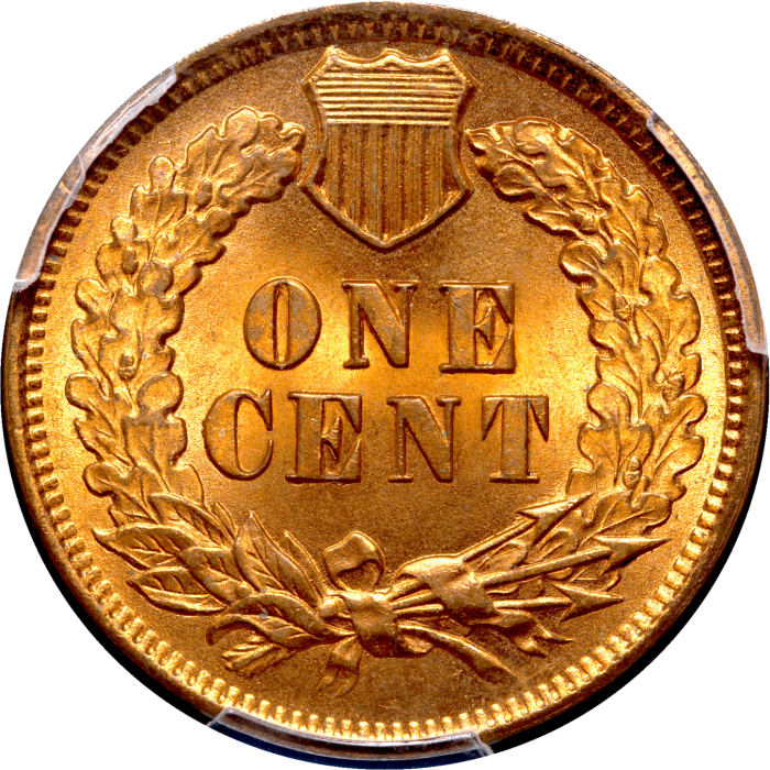 1901 Indian Cent (1c) Reverse Image