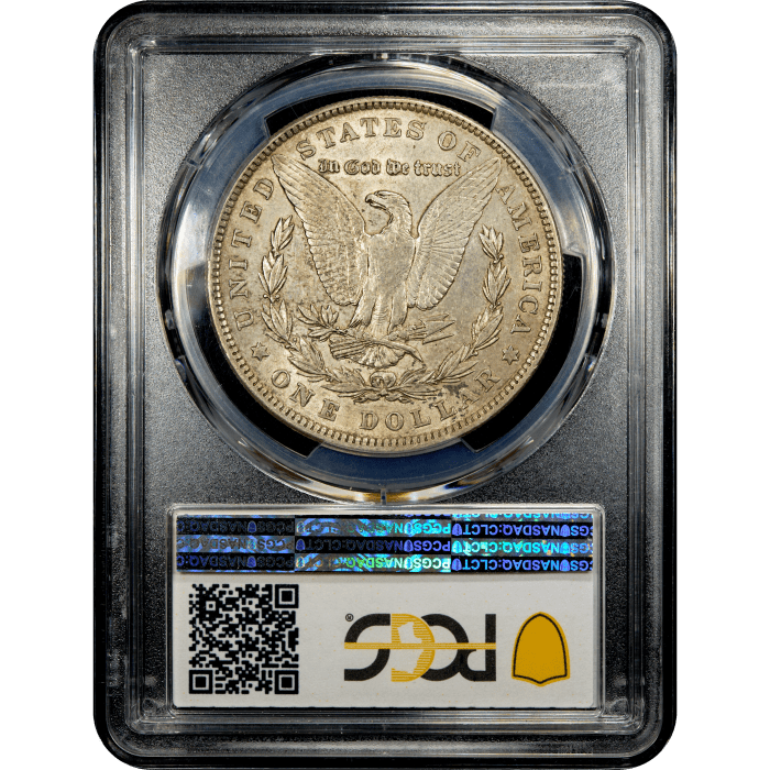 1901 Morgan Dollar ($1) Doubled Die Reverse Reverse Slab Image