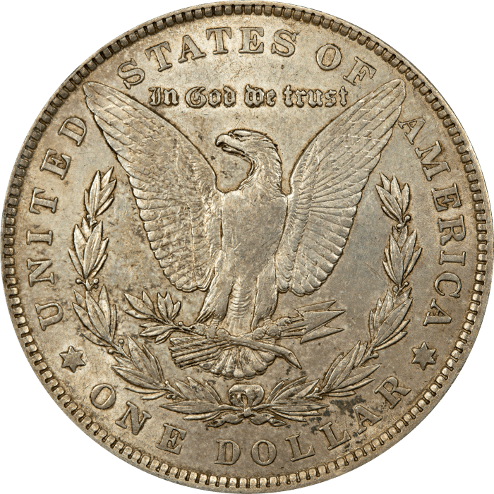 1901 Morgan Dollar ($1) Doubled Die Reverse Reverse Image