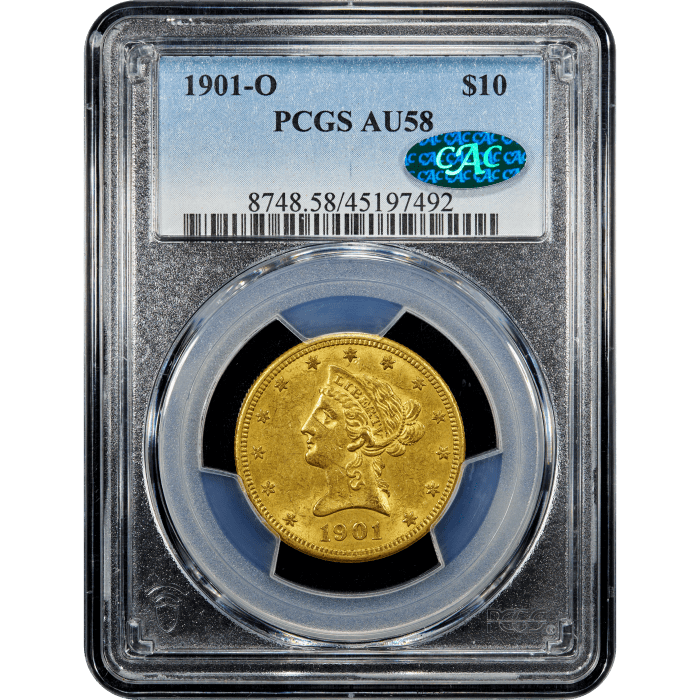 1901-O Liberty Gold Eagle ($10) SLAB Image