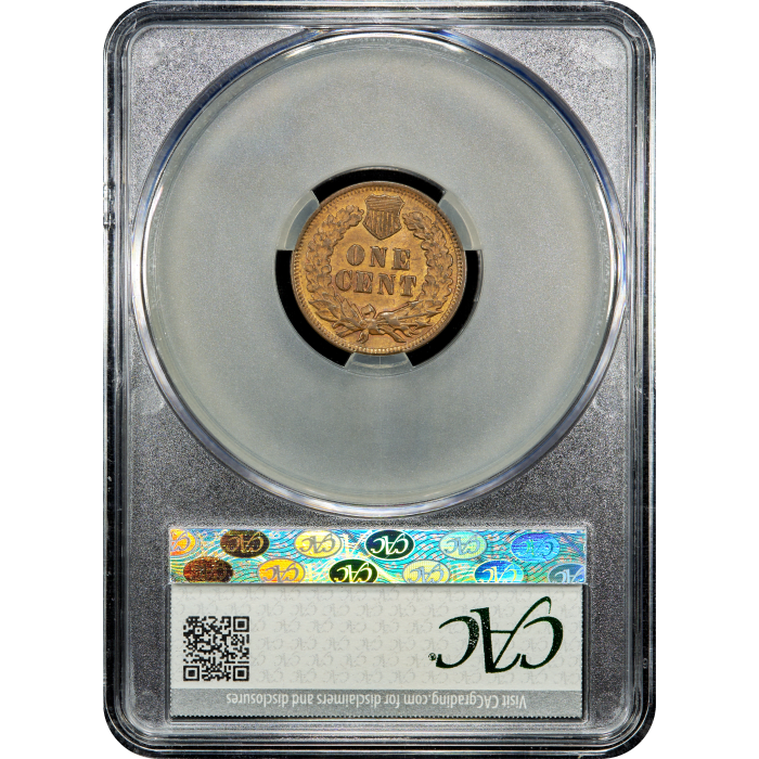 1902 Indian Cent (1c) SLAB Image