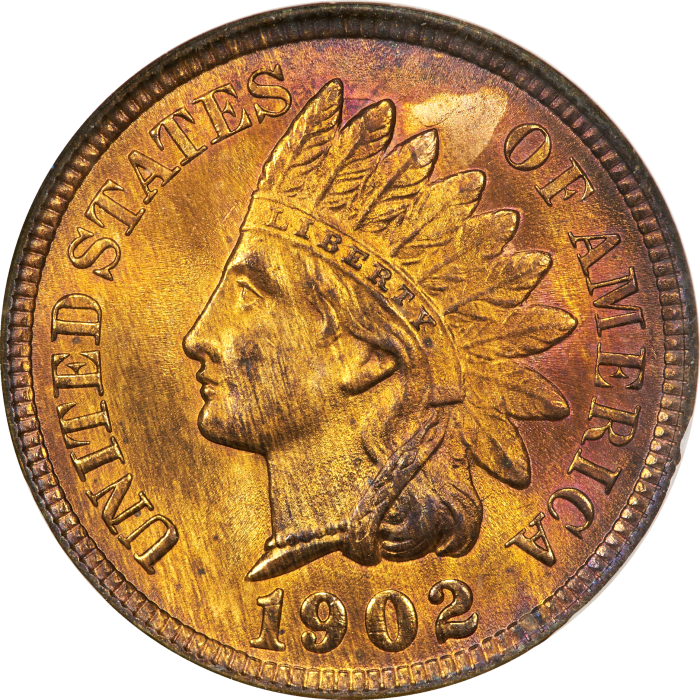 1902 Indian Cent (1c) OBVERSE Image