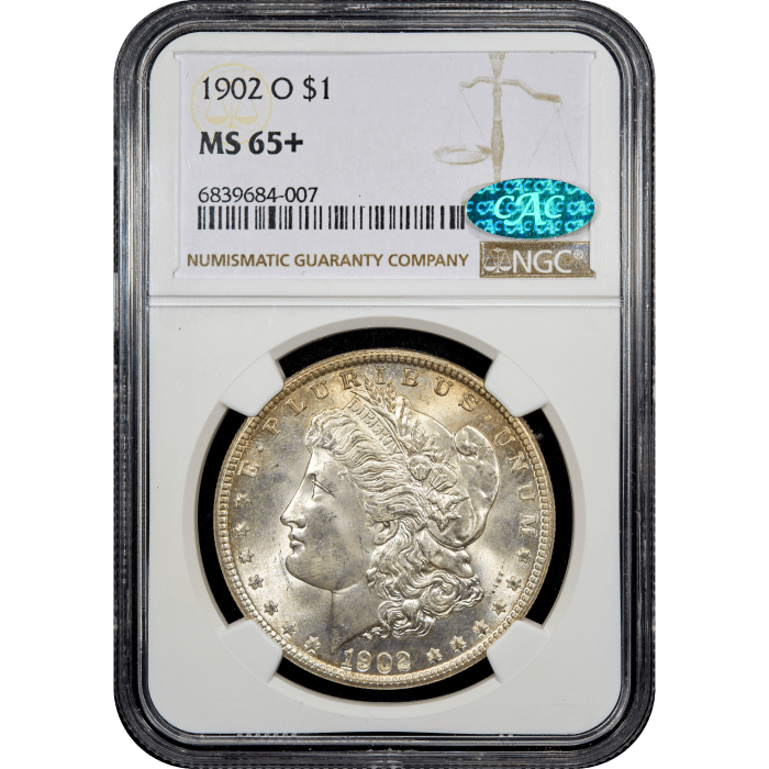 1902-O Morgan Dollar ($1) Obverse Slab Image
