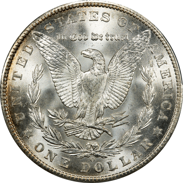 1902-O Morgan Dollar ($1) REVERSE Image