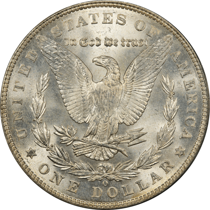 1903-O Morgan Dollar ($1) OGH REVERSE Image