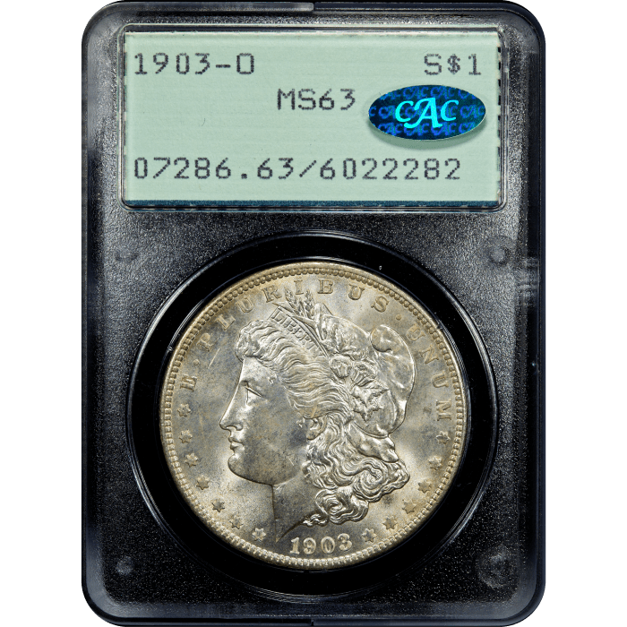 1903-O Morgan Dollar ($1) Rattler Obverse Slab Image