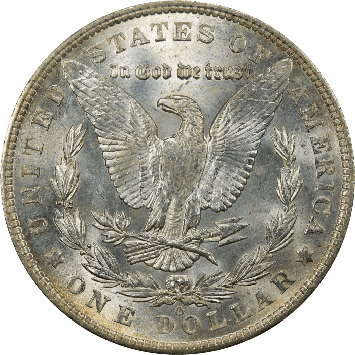 1903-O Morgan Dollar ($1) Rattler Reverse Image