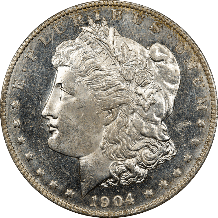 1904-O Morgan Dollar ($1) Rattler Obverse Image