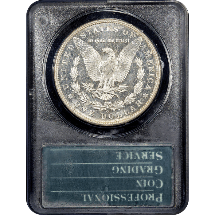 1904-O Morgan Dollar ($1) Rattler Reverse Slab Image