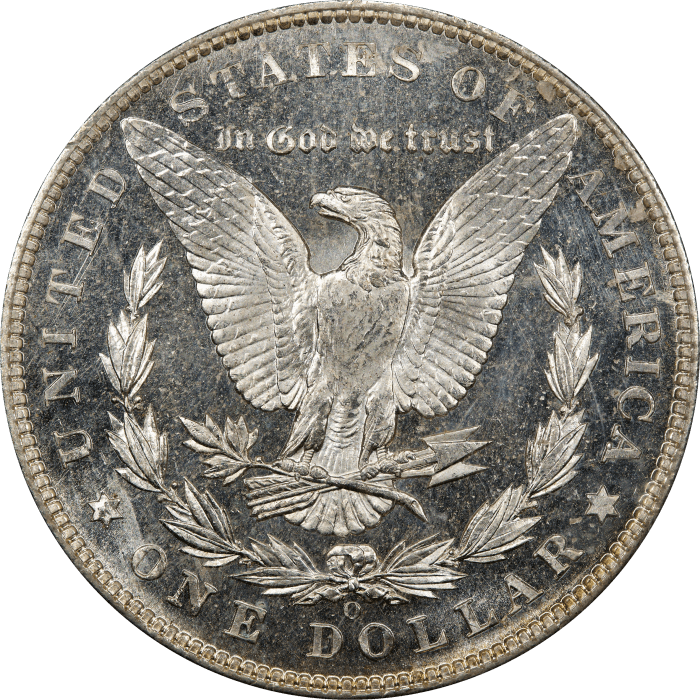 1904-O Morgan Dollar ($1) Rattler Reverse Image