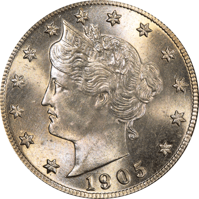 1905 Liberty Nickel (5c) OBVERSE Image