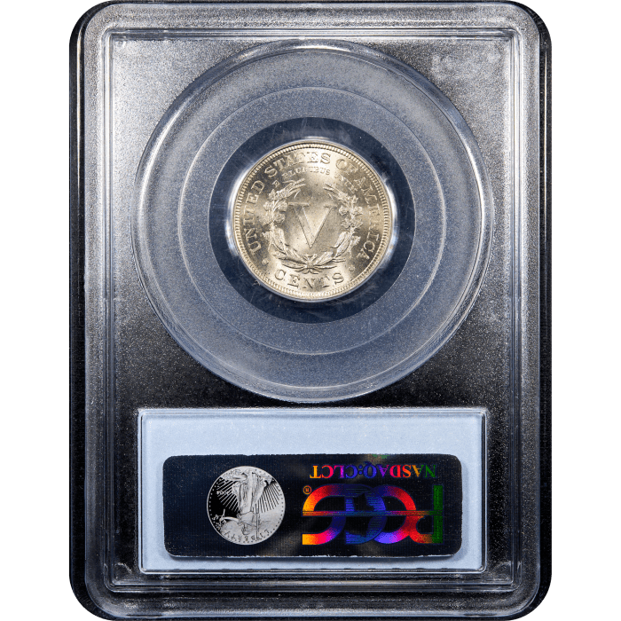 1905 Liberty Nickel (5c) SLAB Image