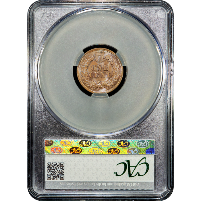 1906 Indian Cent (1c) Reverse Slab Image