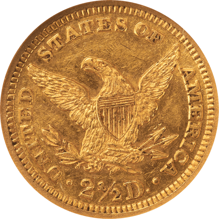 1906 Liberty Gold Quarter Eagle ($2.50) Reverse Image