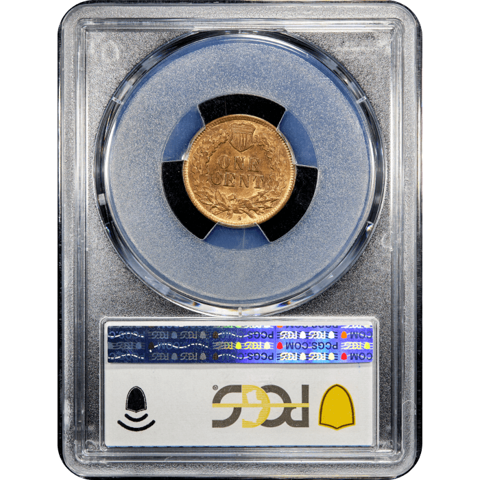 1908-S Indian Cent (1c) Reverse Slab Image