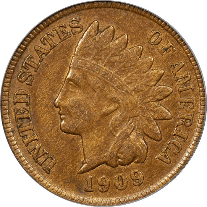 1909-S Indian Cent (1c) Obverse Image