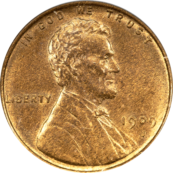 1909-S Lincoln Cent (1c) Obverse Image