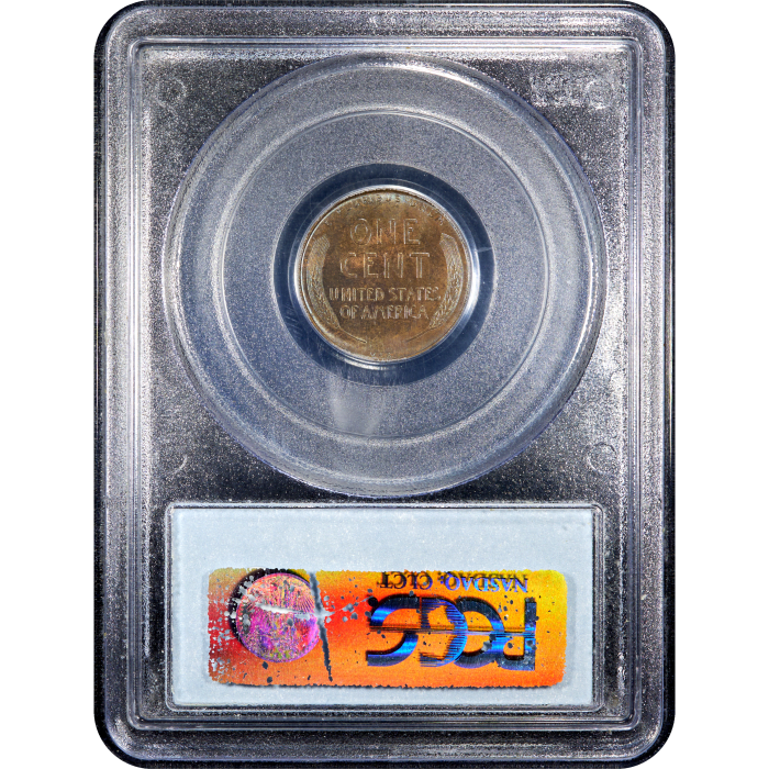 1909-S VDB Lincoln Cent (1c) Reverse Slab Image