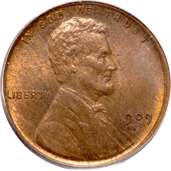 1909-S VDB Lincoln Cent (1c) Obverse Image