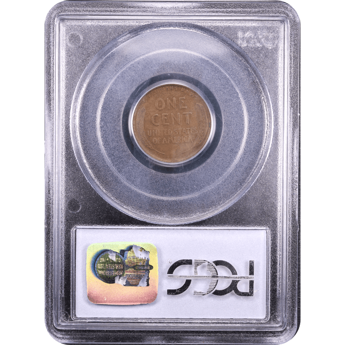 1909-S VDB Lincoln Cent (1c) Reverse Slab Image