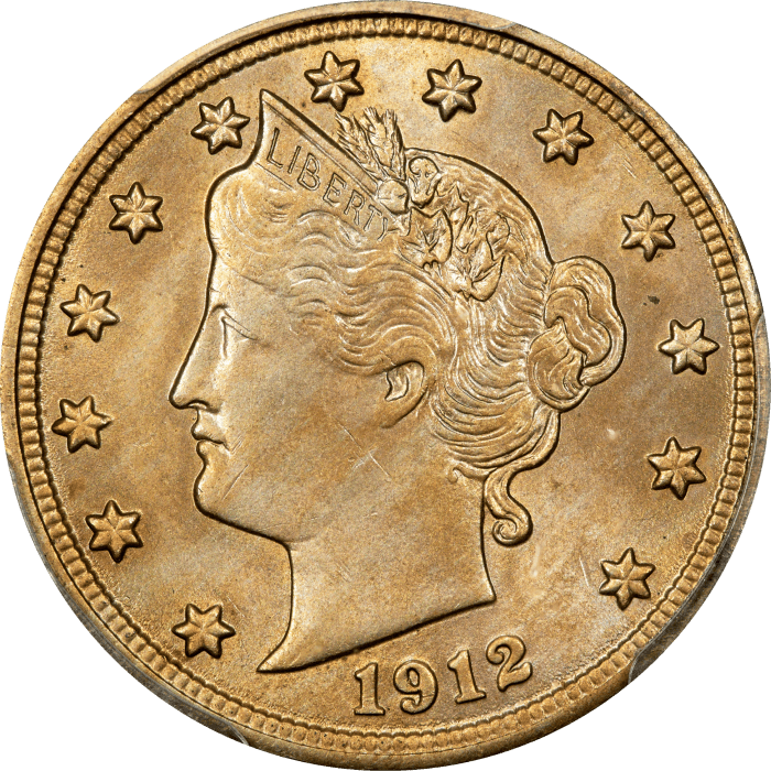 1912 Liberty Nickel (5c) Obverse Image