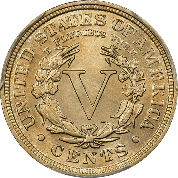 1912 Liberty Nickel (5c) Reverse Image