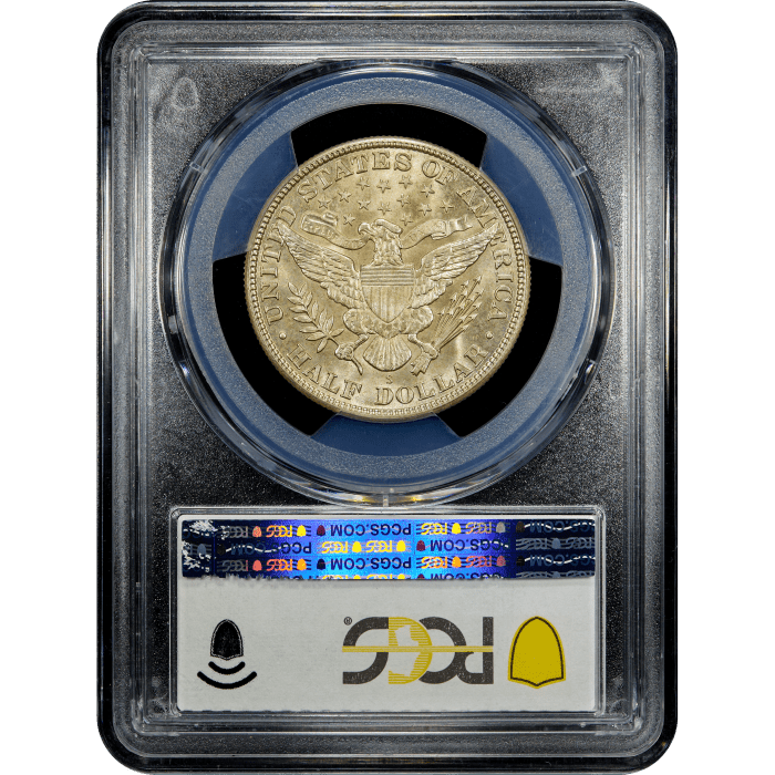 1912-S Barber Half Dollar (50c) SLAB Image