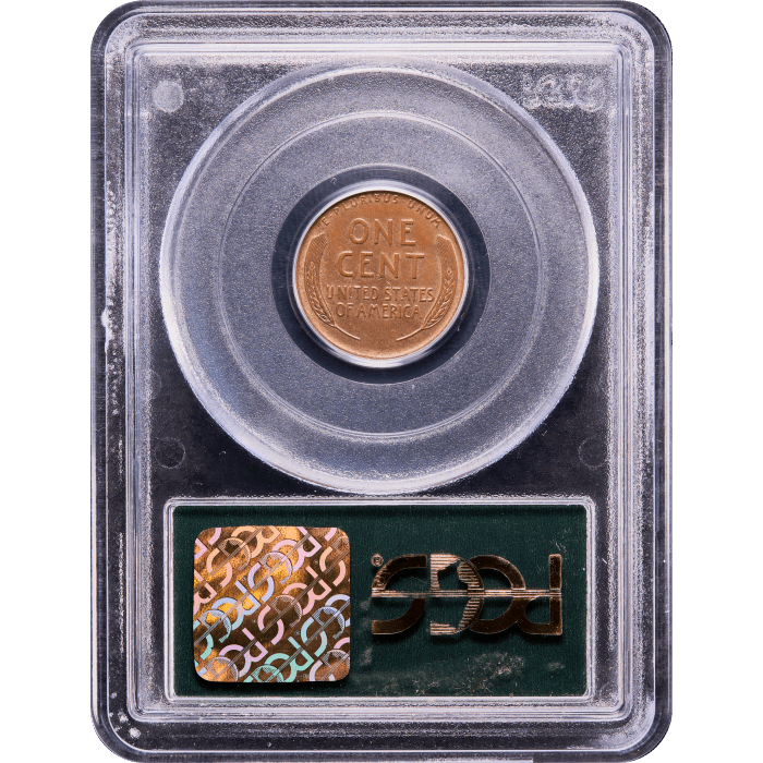 1912-S Lincoln Cent (1c) OGH Reverse Slab Image
