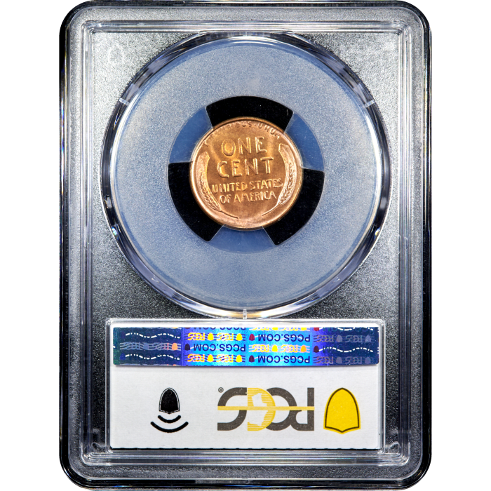 1912-S Lincoln Cent (1c) Reverse Slab Image