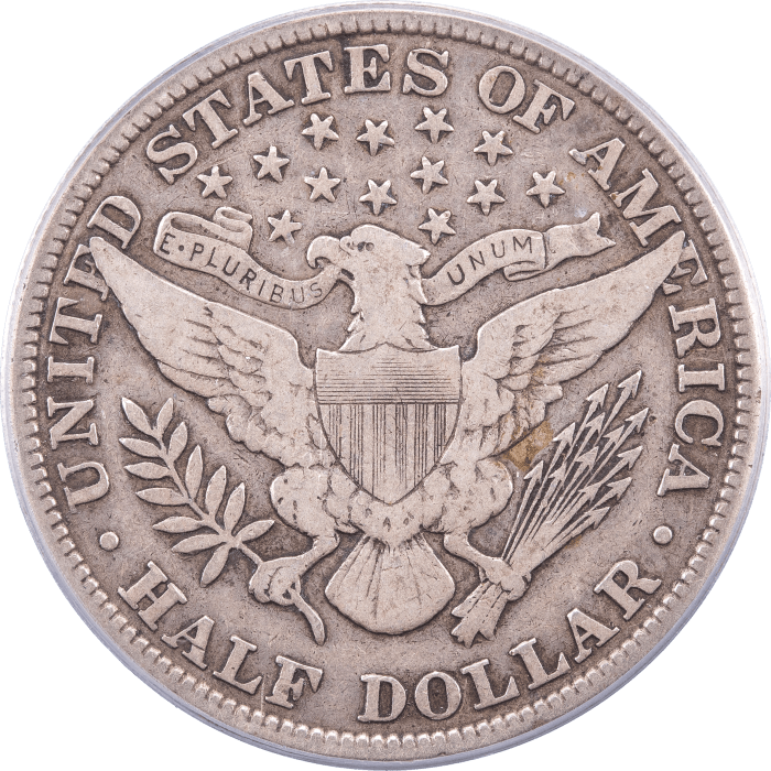 1913 Barber Half Dollar (50c) Reverse Image