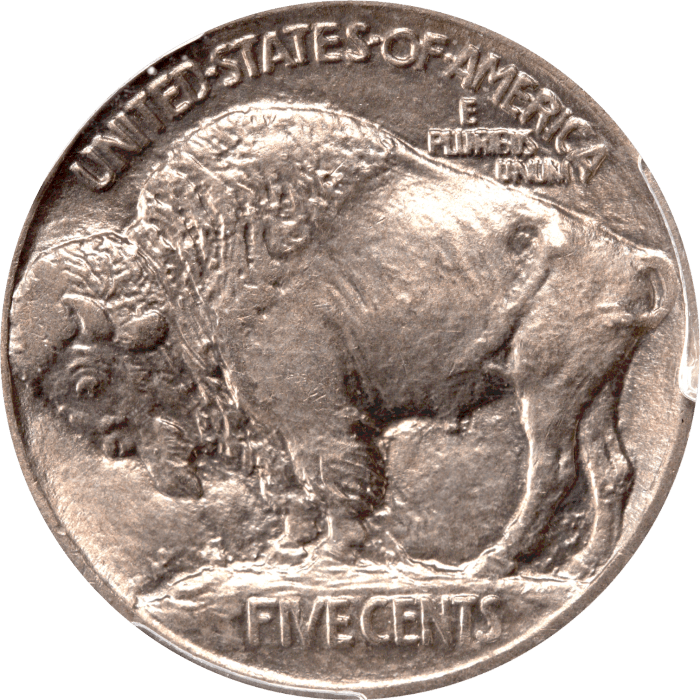 1913 Type 1 Buffalo Nickel (5c) Reverse Image
