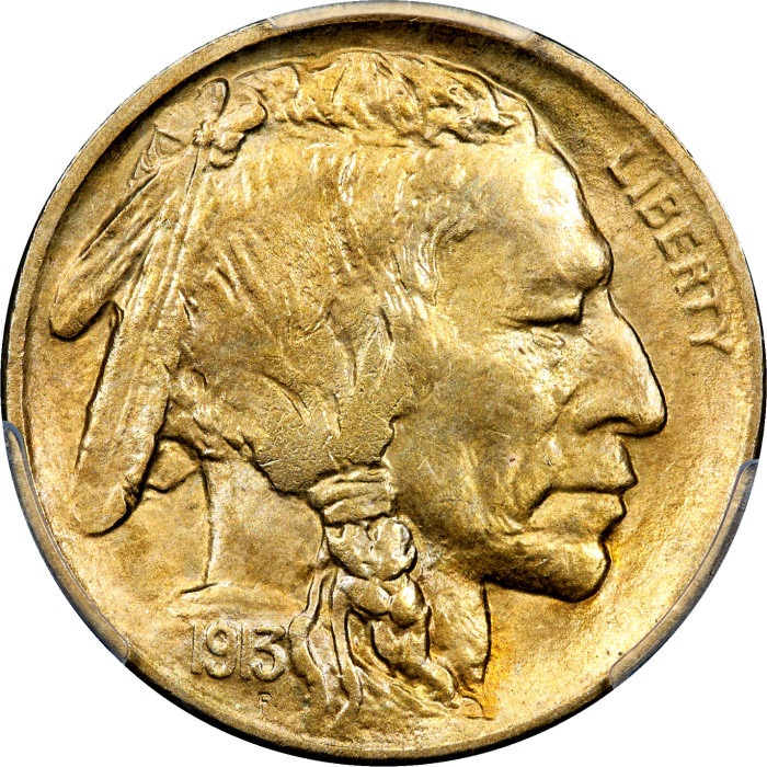 1913 Type 2 Buffalo Nickel (5c) Obverse Image